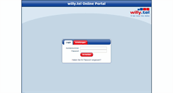 Desktop Screenshot of portal.willytel.de